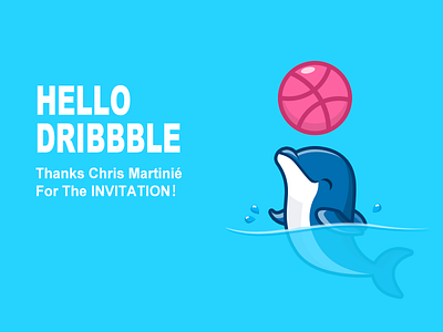 Dribbbler Hello hello invitation invite