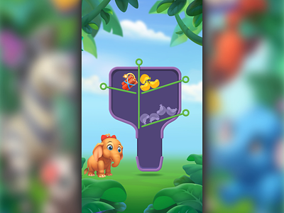 Playrix Wildscapes puzzle promo animation #dribbblersoundon 2d 2d animation after effect animation design frame by frame game illustration inspiration loop motion graphics playrix promo promotion sfx simulation ui wildscapes