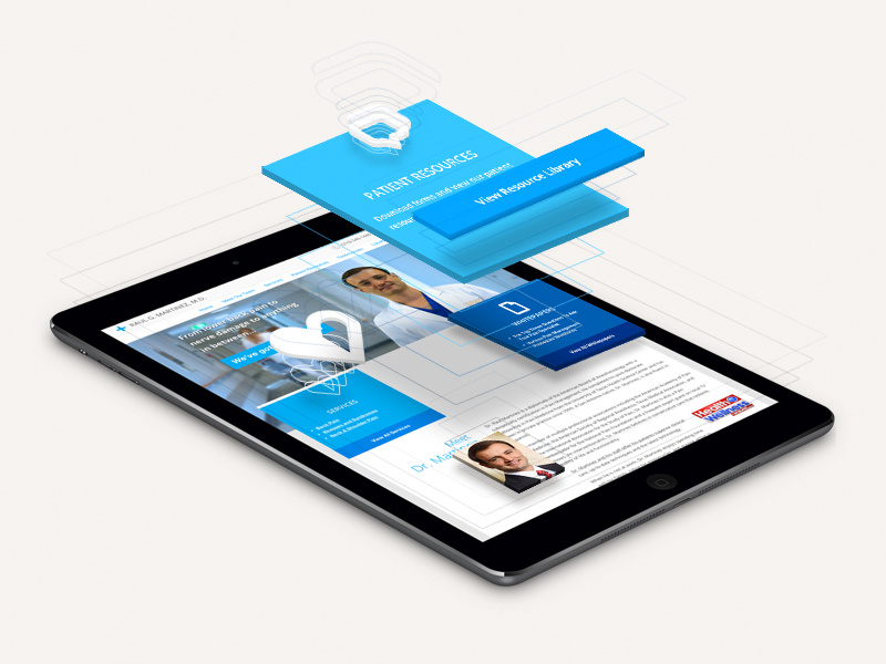 Website Infographic website infographic exploded components tablet web graphic 3d