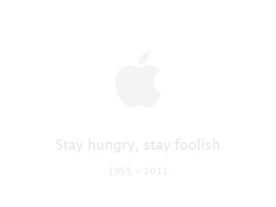 Stay hungry, stay foolish