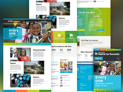 Habitat For Humanity Website by Andy Baltes on Dribbble