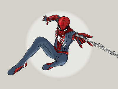 Spider-Man ps4 spider man suit sketch spider man spiderman surface pro web sling