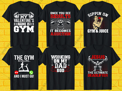 GYM T-SHIRT DESIGN