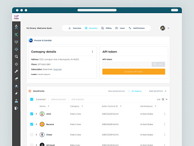 Viral Launch Dashboard Design