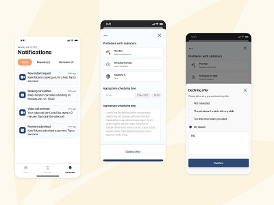 Modern app design app clean and simple design crm mobile mobile app mobile design modern app design modern design saas saas app simple app uiux design