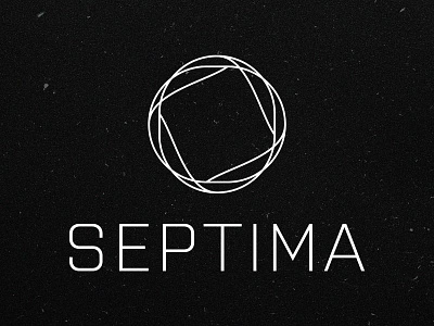 SEPTIMA linework logo logomark minimal