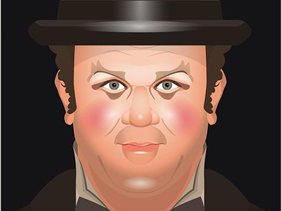 John C. Reilly - Chicago fan art illustrator