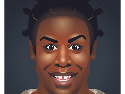 Orange is the New Black - Crazy Eyes celebrity illustration oitnb portrait vector