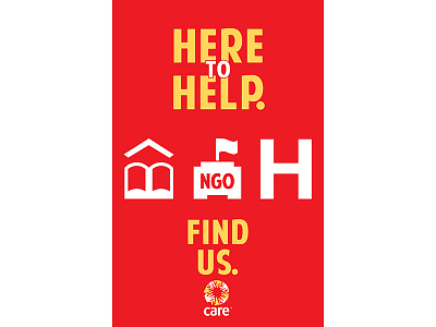 Care.org Universal Flyer flyer help ngo non profit