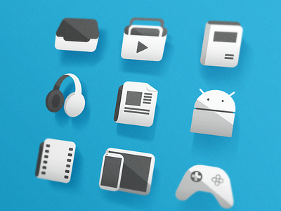 Media UI Icons