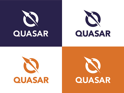 Quasar Aerodynamics branding dailylogochallenge design icon logo