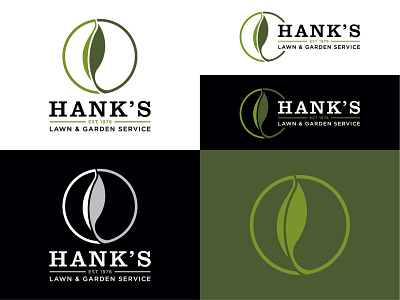 Hank's branding design icon logo
