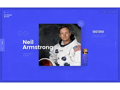 Apollo 11 — Neil Armstrong apollo documentary narrative nasa nerval pierre georges space technology ui web design