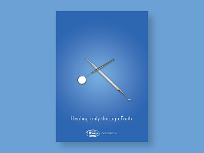 Dental clinic + Religious magazine advertisement
