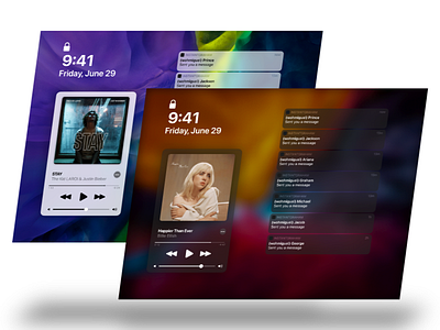 iPadOS Lock Screen Concept concept ipados