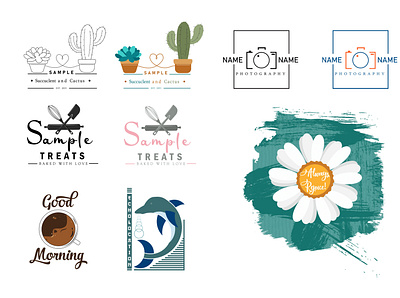 Logo Concepts and Design branding graphic design illustration logo marketing vector