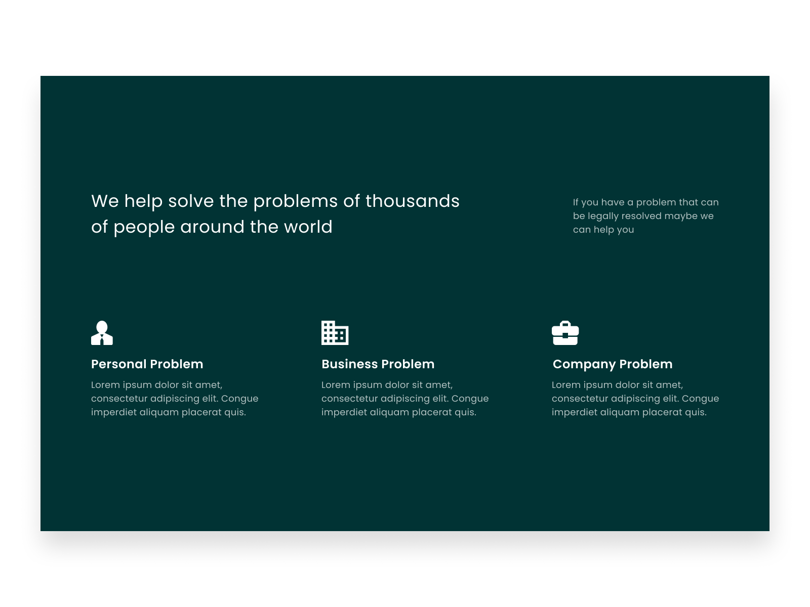 Lawyer's- Landing page design (about section) by Aldo on Dribbble