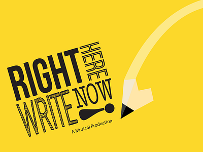 Right Here Write Now branding