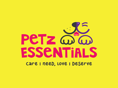 Petz Essentials animallogos branding colours concept cool design dogandcat graphic design illustration lineart lineartlogo logo logodesign logotype love petlogos petlove pets simple vector