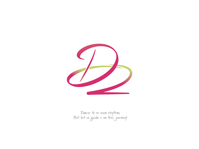 D2 branding dance studio design illustration logo logodesign logotype simple vector