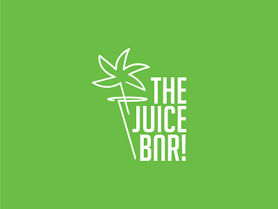 The Juice Bar Logo branding design juice logo juice shop logo logo logodesign logotype miami simple vector