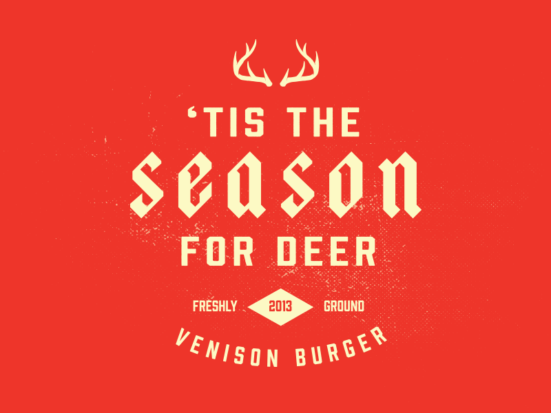 Christmas deer gif