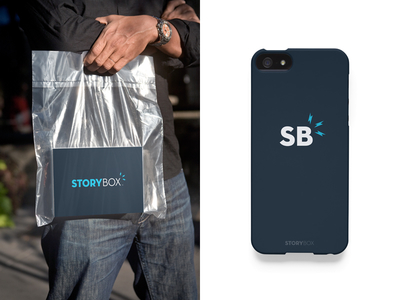 Final Swag bag brand aid branding iphone logo storybox swag