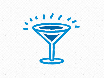 Happy Hour after hours blue brand aid clumsy cocktail happy hour illustration leadership leadership sumner martini provo