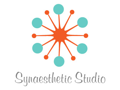 Synaesthetic Studio logo retro script