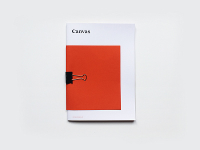 Canvas Magazine Cover art booklet canvas cover editorial fanzine magazine