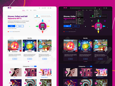 NFT Marketplace dotchallenge metaverse midschallenge nft marketplace ui usablity ux