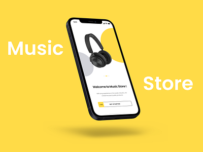 Music Store 3d animation app branding design graphic design icon illustration logo motion graphics typography ui ux vector