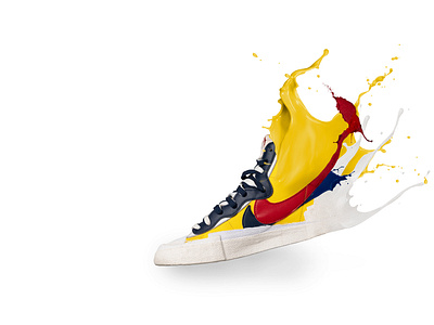 Sneaker Splash Photography Concept commercial concept conceptualphotography creativephotography nike photographer product productphotographer productphotography sneaker sneakerphotography sneakers splashconcept