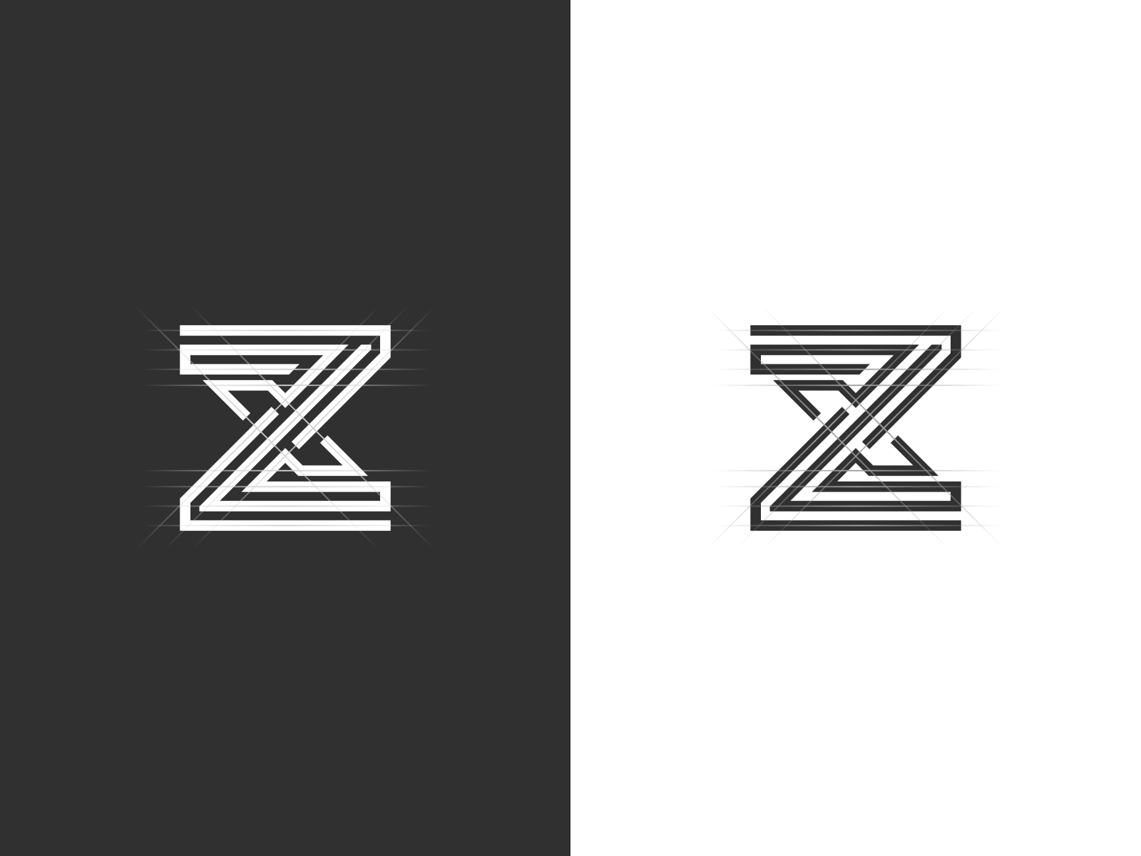 ZX logo by initiallogo on Dribbble