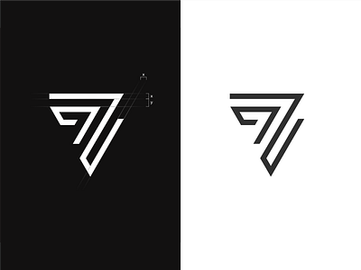 7A Initial logo by initiallogo on Dribbble