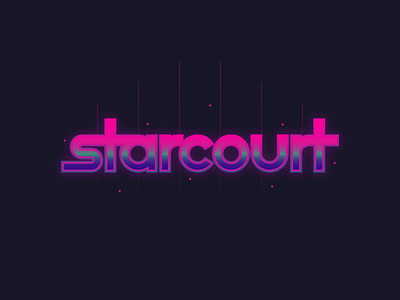 Starcourt Mall eleven neon retro starcourt mall stranger things vhs