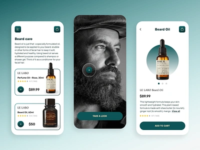 Barber Shop Concept application barber app barber shop branding concept mobile online shop ui ux