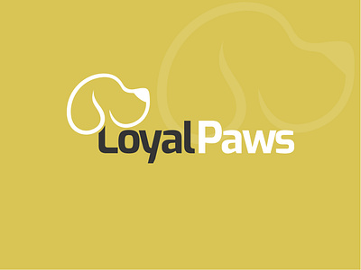 Loyal Paws Logo branding