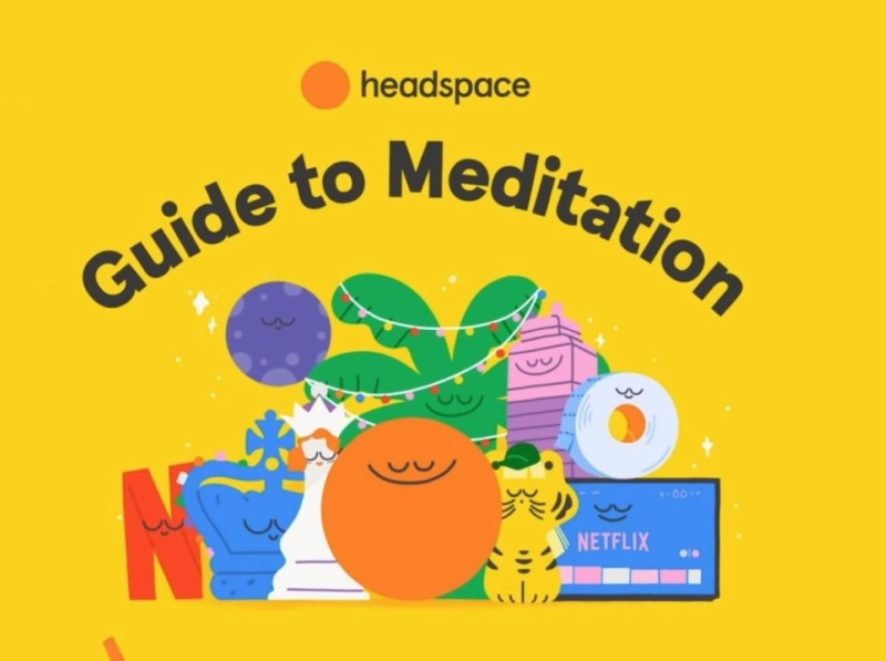 Headspace Meditation Guide to Meditation by Art of Living on Dribbble