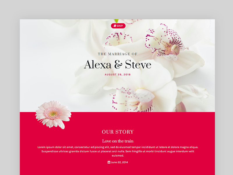 Heart One Page Wedding Invitation By Adnan Zulkarnain Dribbble Heart Is One Page Responsive Wedding Invitation Built With Bootstrap V4 Html5 And Css3 Suitable For Invitations Anniversaries Celebration