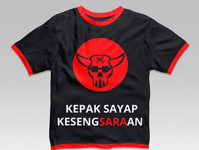 Kepak Sayap Kesengsaraan branding design graphic design illustration t shirt