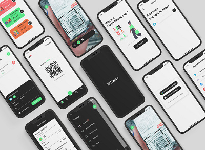 Mobile App | Sway app branding design graphic design logo typography ui ux