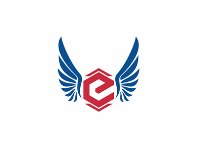 e-wings 3d branding logo