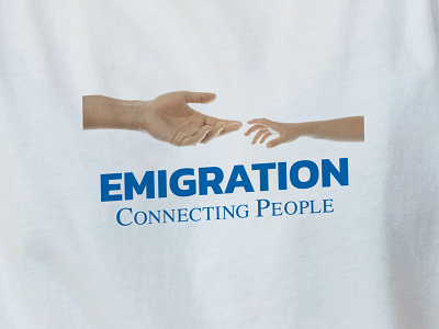 Emigration. Connecting people animation branding design graphic design illustration logo typography ui ux vector