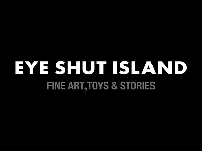 Blundlund Logo For Eye Shut Island Fine Art Toys And Sories