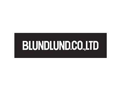BLUNDLUND.CO.,LTD - Logotype art bacigalupe bartling blundlund blundlundcoltd design fine graphic moa print sebastian