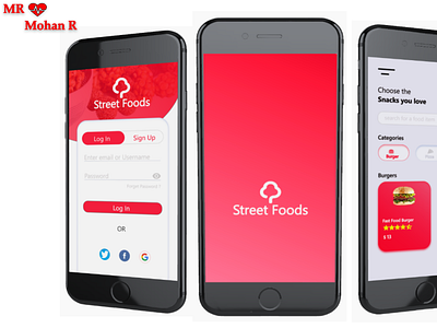 Food app Mockup