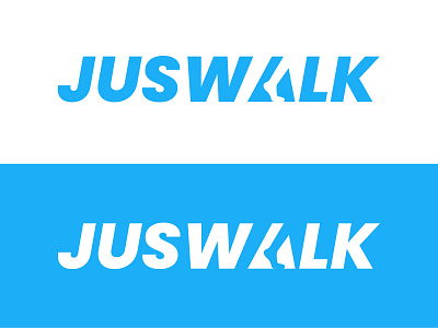 Just Walk Logo logo walk