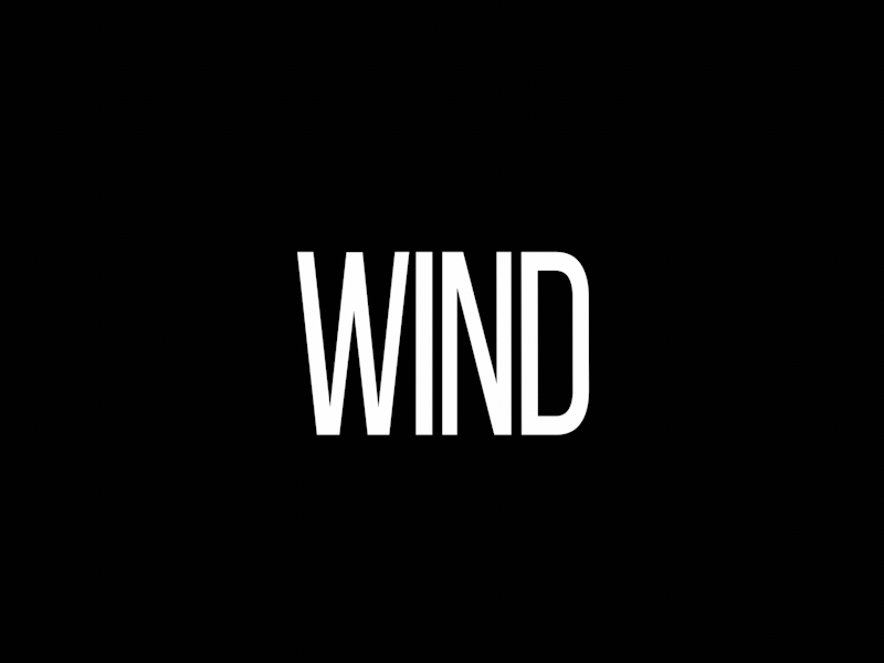 Wind after effects animation cinema 4d loop