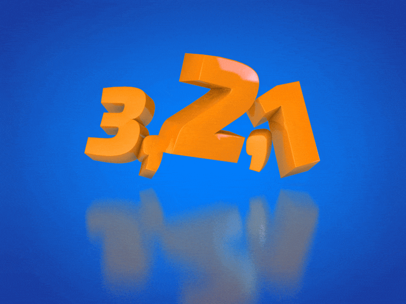 321 go4 3d animation cinema 4d design dribbble loop